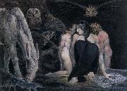 William Blake Hecate or the Three Fates Sweden oil painting artist
